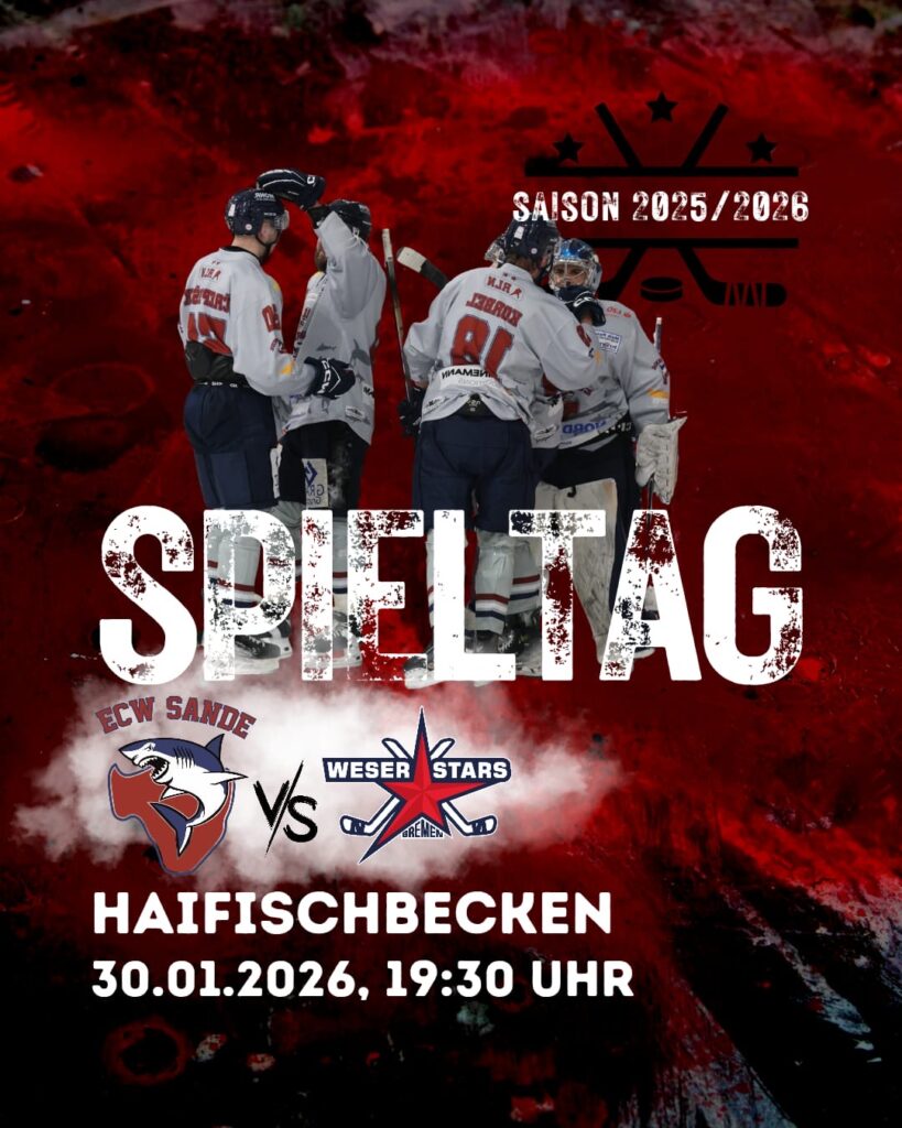 Matchday in Sande gegen die Weserstars