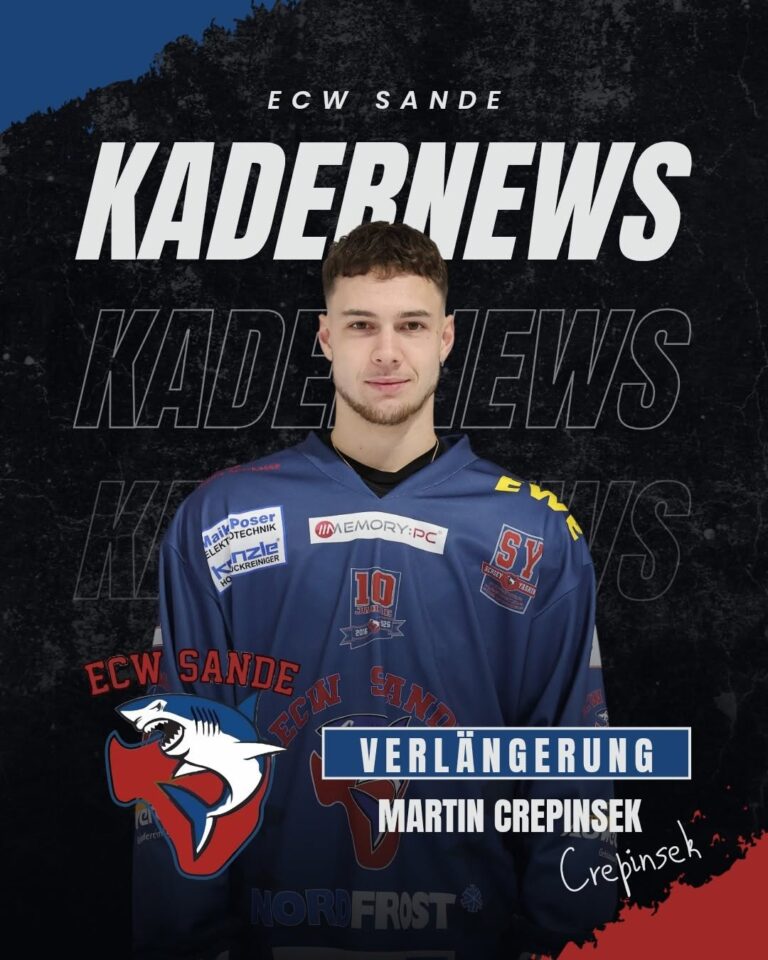 Weiter mit Martin Crepinsek im Sturm