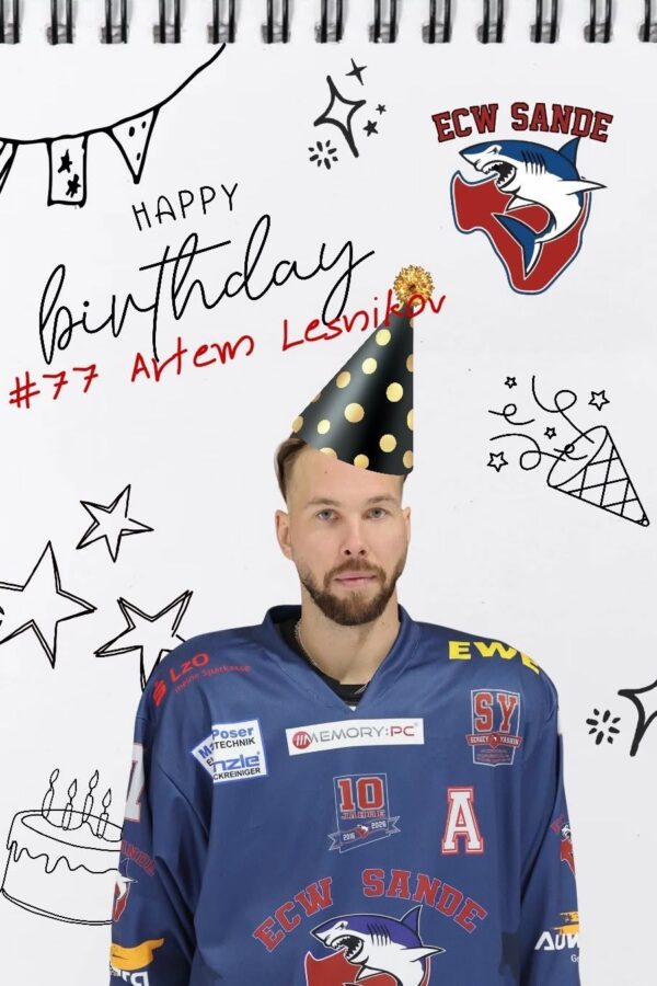 Happy Birthday, Artem Lesnikov!