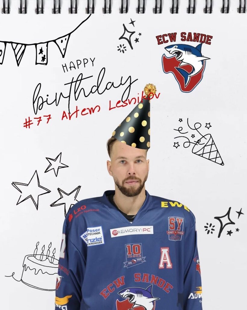 Happy Birthday, Artem Lesnikov!